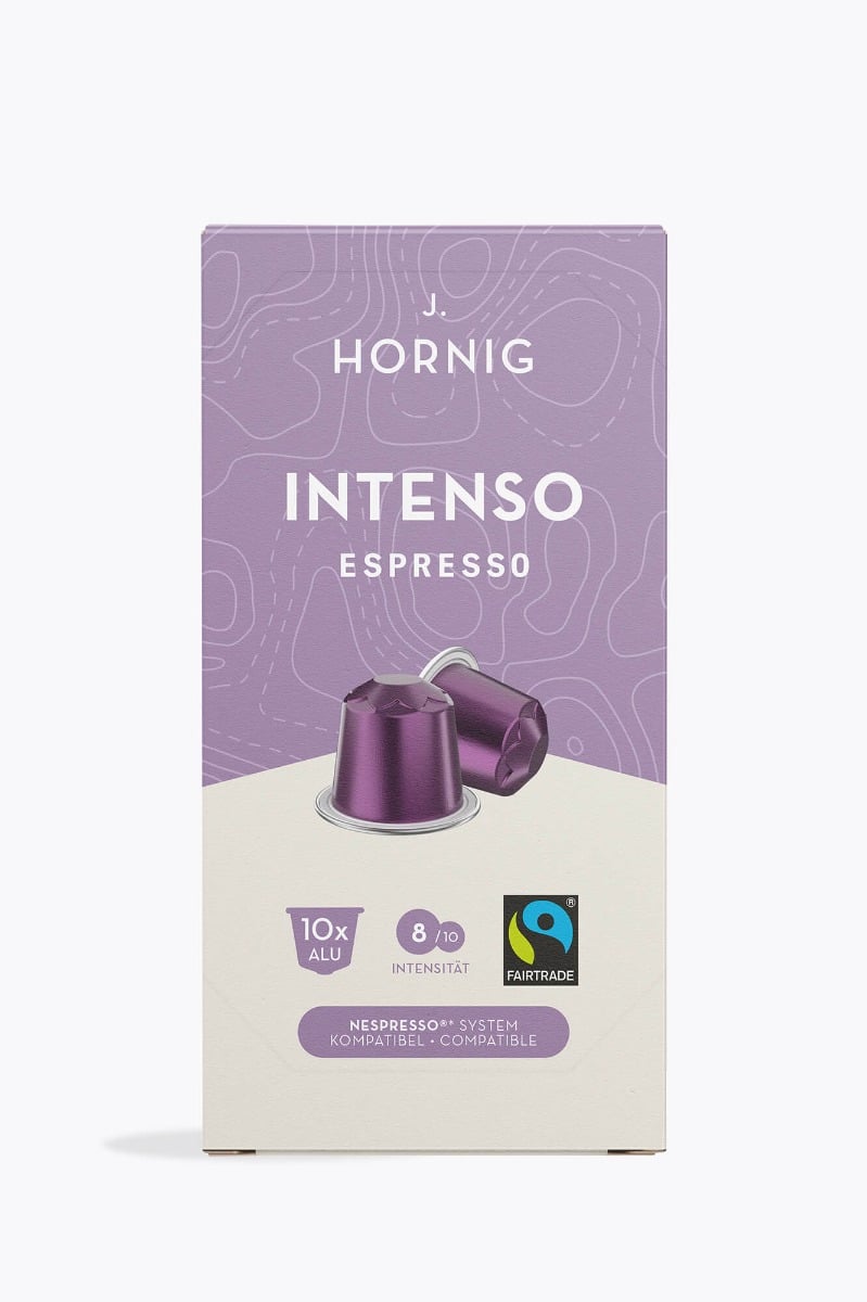 J. Hornig Intenso Espresso 10 capsules Nespresso® compatibel