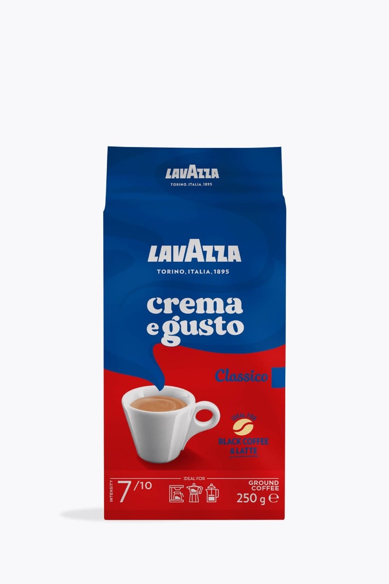 Lavazza Crema e Gusto 250g gemalen