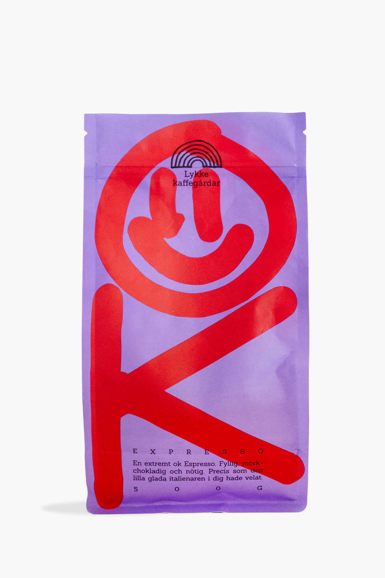 Lykke OK, CIAO Italiaanse Espresso 500g