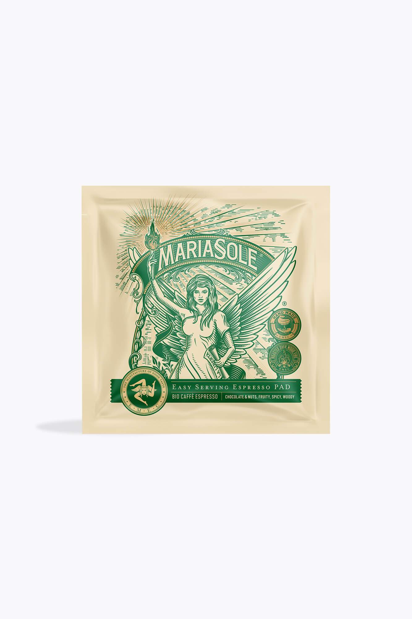 MariaSole Caffè Espresso Bio 50 E.S.E.-pads