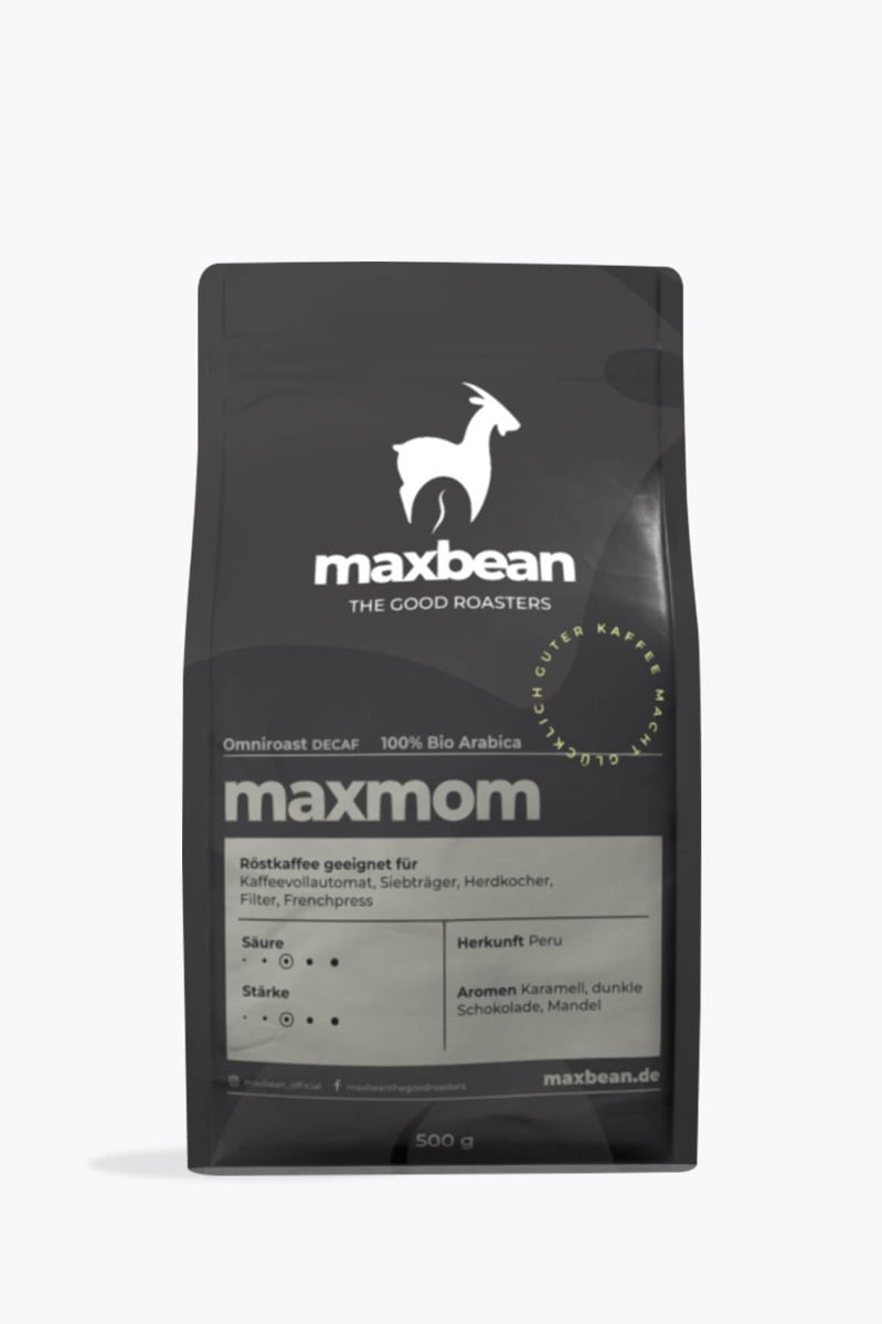 maxbean maxmom Cafeïnevrij
