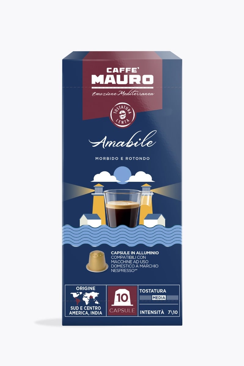 Caffè Mauro Amabile 10 capsules Nespresso® compatibel