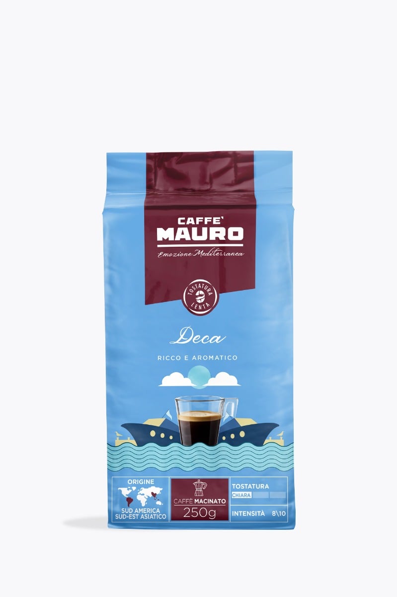 Caffè Mauro Decaf 250g gemalen