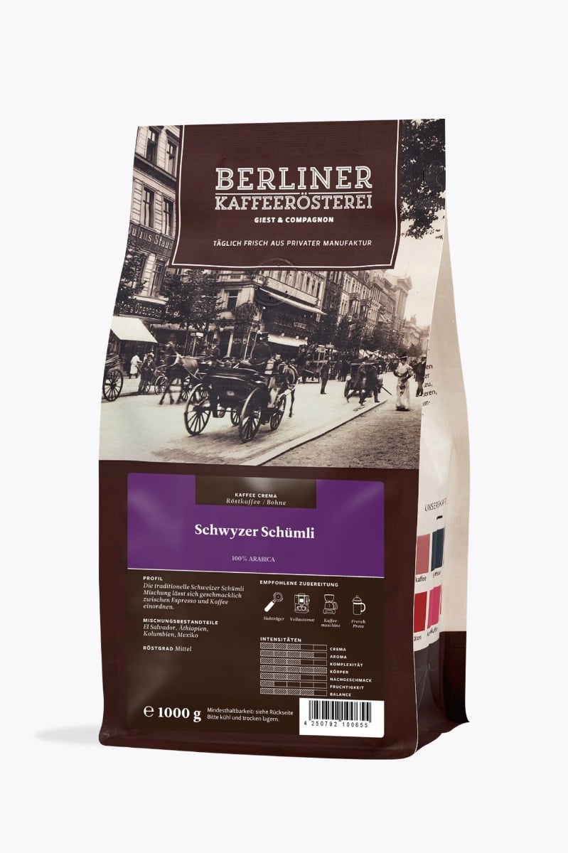 Berliner Kaffeerösterei Schwyzer Schümli