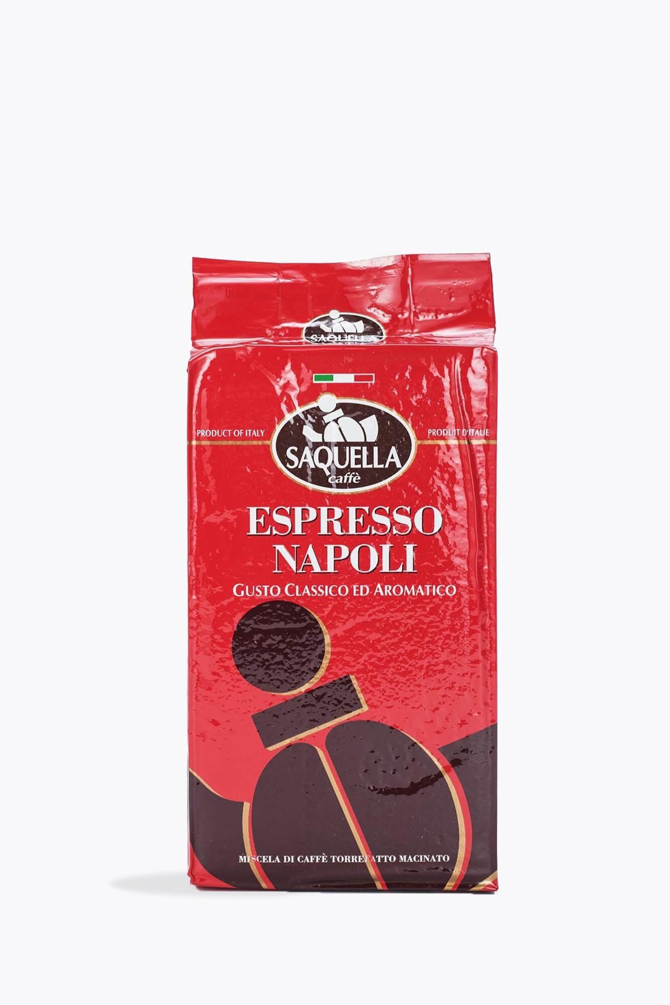 Saquella Espresso Napoli 250g gemalen