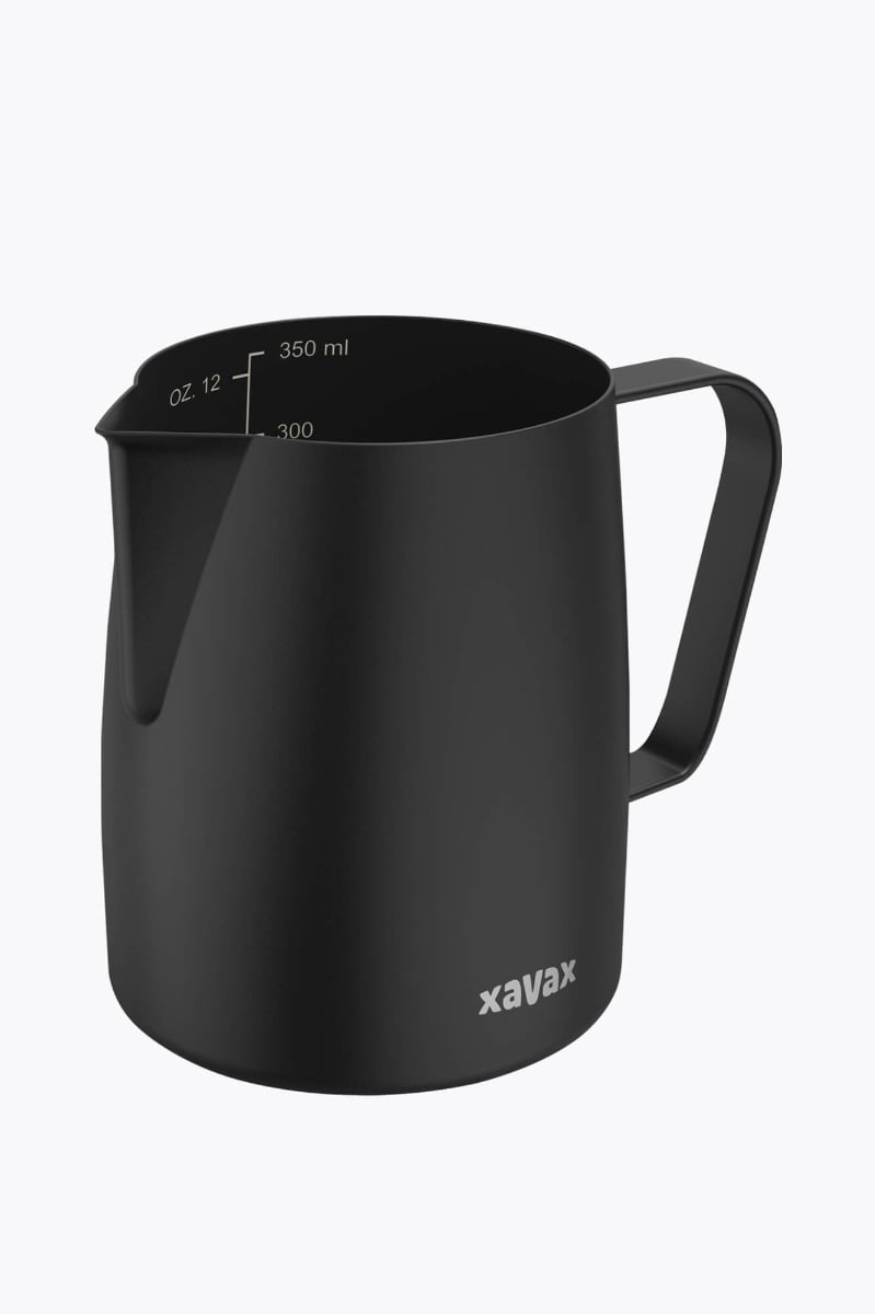 Xavax Barista-melkkannetje 350ml mat zwart