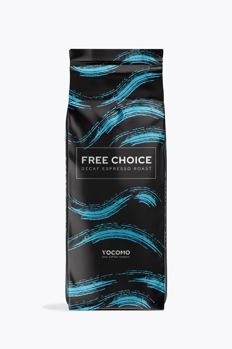 YOCOMO Free Choice cafeïnevrije espressobranding